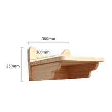 Pet Cat Climbing Frame Wall Type Solid Wood