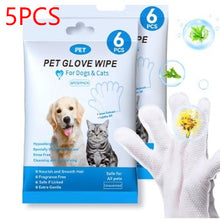 Pet Disposable Cat Dog Dry Cleaning Gloves