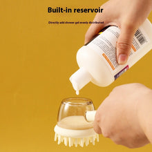 Massage Brush For Pets Silicone Bath Brush