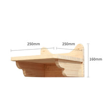 Pet Cat Climbing Frame Wall Type Solid Wood
