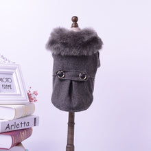 Pet Bipedal Solid Color Autumn Winter Coat
