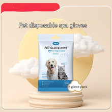 Pet Disposable Cat Dog Dry Cleaning Gloves